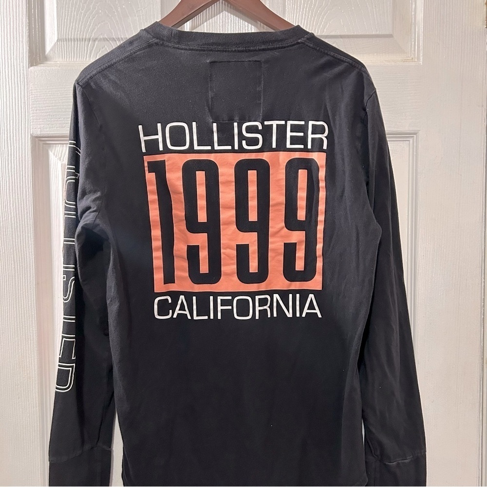 Hollister x Khalid Long Sleeve T-Shirt Women's Black Size Medium - Picture 3 of 9